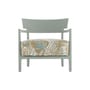 Fauteuil rembourré Cara OUTDOOR x Liberty - Kartell