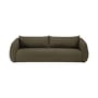 Canapé droit Figur tissu vert / 3 places - L 244 cm - Ethnicraft