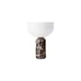 Lampe sans fil rechargeable Kizu LED marbre rouge / Base marbre - H 24 cm - NEW WORKS
