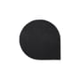 Stilla Rug textile black / 160 x 130 cm - Hand-tufted - AYTM