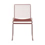 Chaise empilable Hee métal orange - Hay