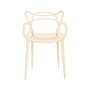 Chaise empilable Masters beige / Exclusivité en édition limitée - Kartell