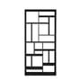 Libreria M Large legno nero / Rovere massello - L 104 x H 219 cm - Ethnicraft