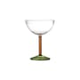 Sektgläser Martine glas grün / 230 ml - Bloomingville