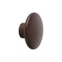 Patère The Dots Wood XS bois marron / Ø 6,5 cm - Muuto