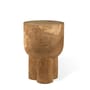 Pile End table natural wood / End table - Hand-sculpted wood - Pols Potten
