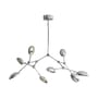 Sospensione Drop Mini metallo argento / 111 x 78,5 x H 54 cm - Modulare - 101 COPENHAGEN