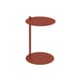 Table d'appoint Ande métal rouge / Ø 40 x H 55 cm - NOO.MA