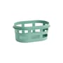 Panier à linge  plastique vert Small / 57 x  37 x H 24 cm - Recyclé - Hay