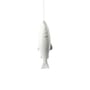Mykiss Fish Pendant ceramic white / H 57 cm - Pols Potten