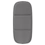 Accessoire  tissu gris noir / Coussin d'assise pour canapé HiRay - Recyclé - Kartell