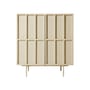 Buffet  bois beige / L 80 x H 89 cm - HK LIVING