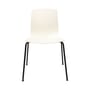 Chaise empilable Aava 02 blanc / 4 pieds - Polypropylène recyclé - Arper