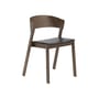 Chaise empilable Cover / Assise cuir - Muuto