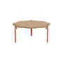 Couchtisch Vague by Uchronia holz natur / Ø 80 x H 43 cm – massive Eiche - TIPTOE