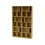Libreria Read legno giallo / L 139,2 x P 30 x H 211,8 cm - MONTANA