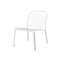 Poltrona lounge Thorvald SC100 metallo bianco / Senza braccioli - &tradition