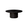 Table basse Moon marbre noir / Marbre - Ø 120 cm - Gubi