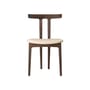 OW58 - T-Chair Chair natural wood / Ole Wanscher - 1958 - CARL HANSEN & SON
