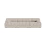 Divano modulabile Coltre tessuto beige / 3 posti - L 270 cm - Muuto