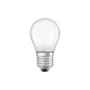 Dimmbare E27 LED-Lampe Mini Globe P45 glas weiß Frosted / 4,8 W (= 40 W) – Warmweiß - Osram