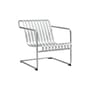 Fauteuil bas Palissade Cantilever Lounge métal - Hay