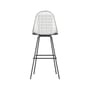 Wire Stool High High stool metal black / H 79.5 cm - Eames, 1951 - Vitra
