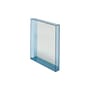 Miroir mural Only me plastique bleu / L 50 x H 70 cm - Philippe Starck, 2012 - Kartell