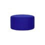 Pouf Folk Petit tessuto blu / Ø 50 x H 25 cm - NOO.MA