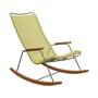 Rocking chair Click plastique jaune - Houe