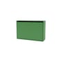 Hide Shoe rack wood green / W 69.6 x H 46.8 x D 20 cm - MONTANA