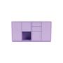 Anrichte Couple holz violett / B 139.2 x T 38 x H 72,6 cm - MONTANA