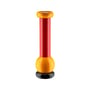 Gewürzmühle / By Ettore Sottsass - H 23 cm holz rot / Alessi 100 Values Collection - Alessi