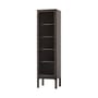 Credenza con piattaia Trace Single SC87 legno marrone / L 50 x H 192 cm - &tradition