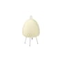 Lampe de table Akari 1A papier beige /Isamu Noguchi, 1951 - Ø 25 x H 43 cm - Vitra