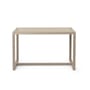 Kindertisch Little Architect holz beige / 4-Sitzer - 76 x 55 cm - Ferm Living