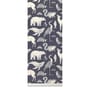 Papier peint Animals papier bleu / 1 rouleau - Larg 53 cm - Ferm Living