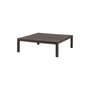 Table basse Maximo marron / 80 x 80 x H 25,5 cm - NARDI