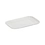 Dessertteller Estetico quotidiano keramik weiß / 13 x 20 cm - 4er Set - Seletti