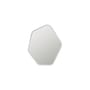 Miroir mural Ruby verre argent / L 50 x H 60 cm - BROSTE COPENHAGEN