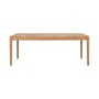 rechteckiger Tisch Bok OUTDOOR holz natur / 200 x 100 cm - 8 Personen - Ethnicraft