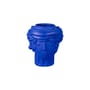 Vase Magna Graecia - Woman keramik blau / H 33 cm - Terrakotta - Seletti