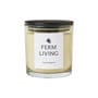 Candela profumata Vitto vetro bianco / Limone Bergamotto - H 10 cm - Ferm Living