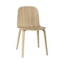 Chaise Visu bois naturel / Pieds bois - Muuto