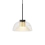 Sospensione Two-Layer vetro nero / Ø 51,5 x H 37,5 cm - Muuto