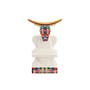 Statuina del presepio Cow ceramica bianco / Porcellana dipinta a mano - Alessi