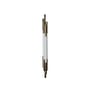 ORG Small Wall light glass white / LED - L 105 cm / Glass - DCW éditions