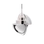 Suspension Multi-Lite Large argent métal / Ø 36 cm - Modulable & orientable / Réédition 1972 - Gubi
