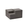 Table basse Matrix / 52 x 52 x H 38 cm - Béton - Mogg