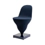 Chaise rembourrée Gelato tissu bleu - Moustache